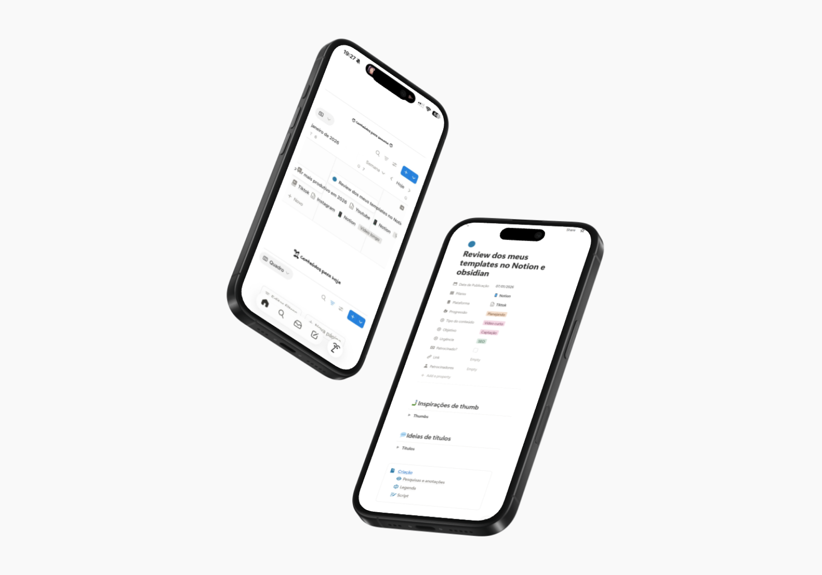 CRIAÇÃO DE CONTEÚDO - NOTION