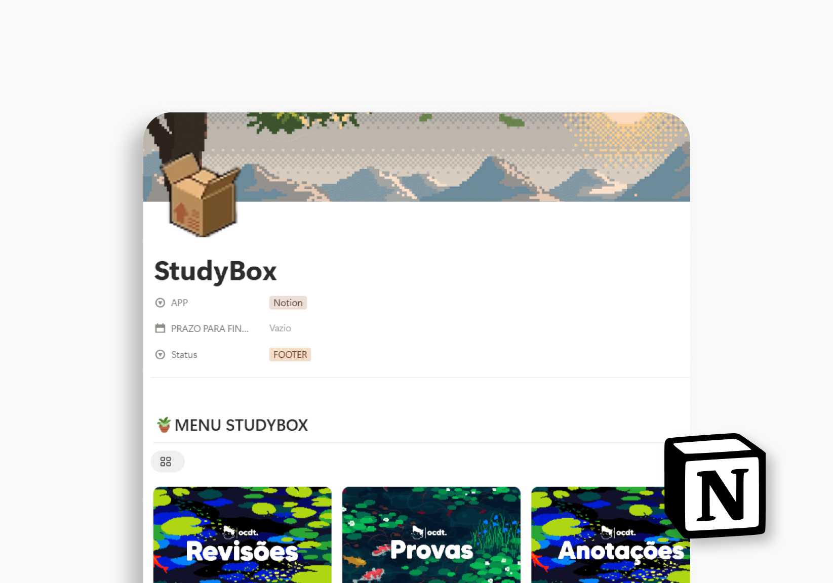 STUDYBOX - NOTION