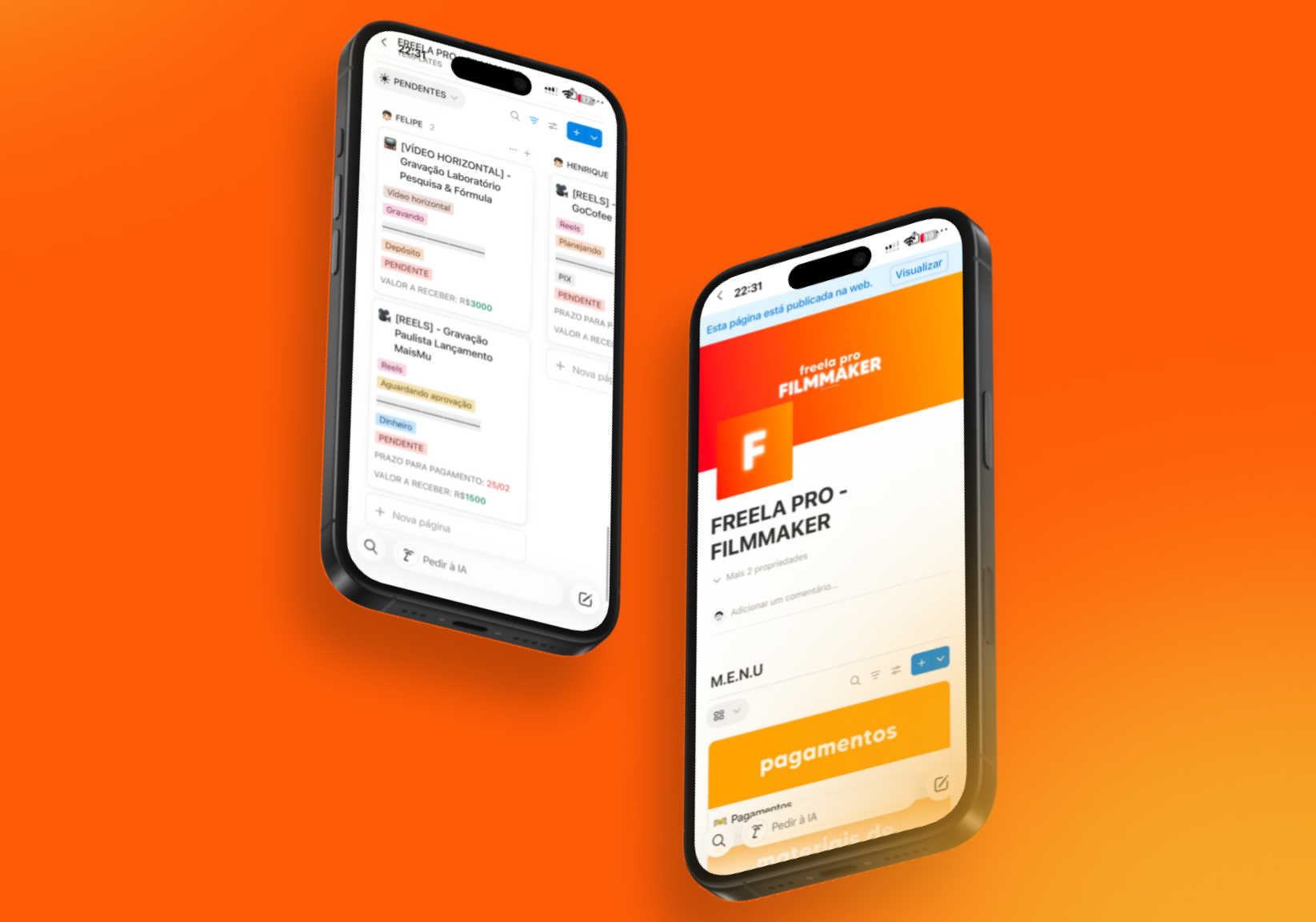 FREELA PRO - FILMMAKER - NOTION