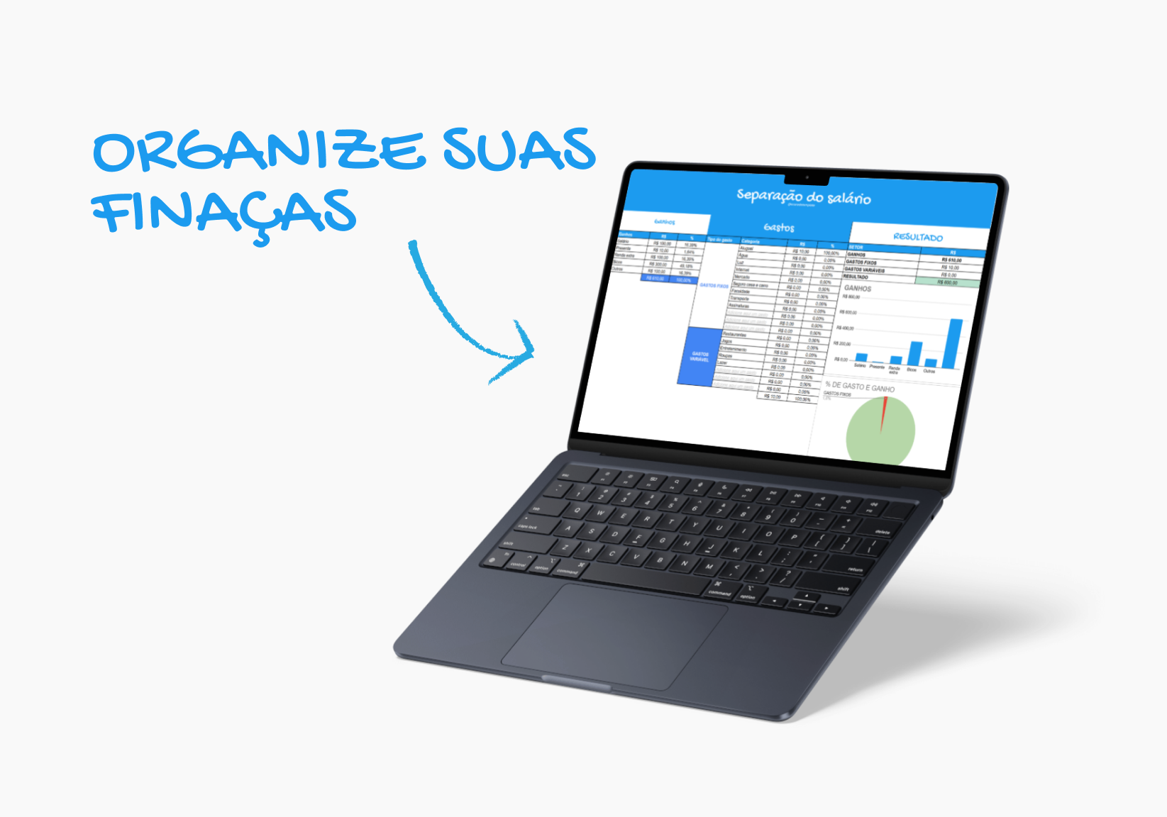 SEPARADOR DE SALÁRIO - PLANILHA